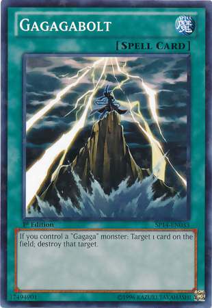 Gagagabolt [SP14-EN033] Starfoil Rare Yu-Gi-Oh!
