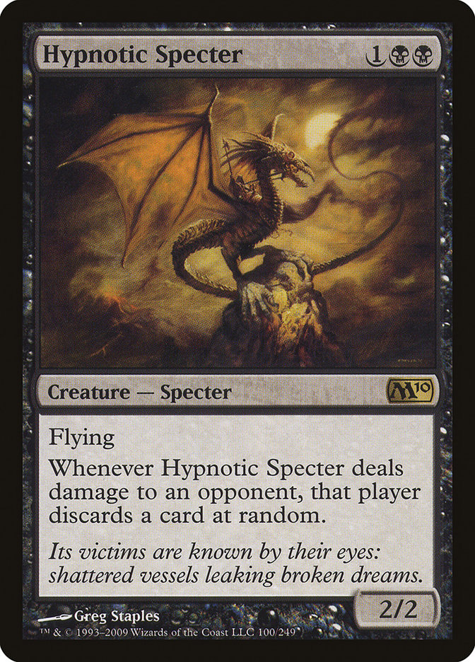 Hypnotic Specter [Magic 2010] Magic: The Gathering