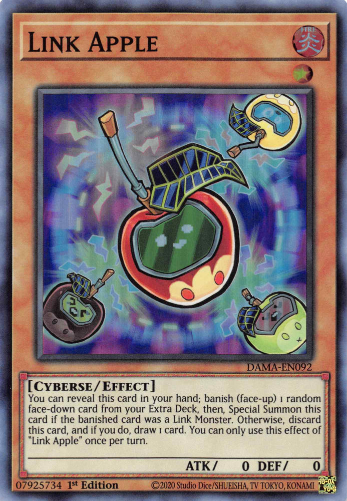 Link Apple [DAMA-EN092] Super Rare Yu-Gi-Oh!