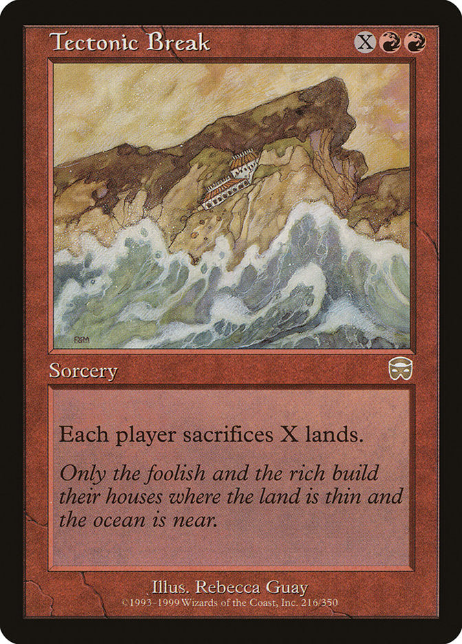Tectonic Break [Mercadian Masques] Magic: The Gathering