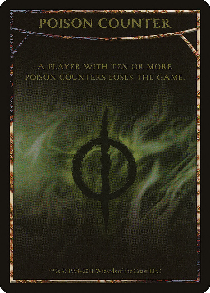 Poison Counter [Mirrodin Besieged Tokens] Magic: The Gathering