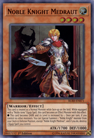 Noble Knight Medraut [BLRR-EN071] Ultra Rare Yu-Gi-Oh!