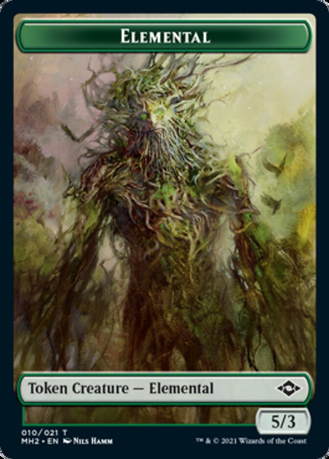 Elemental // Food (18) Double-Sided Token [Modern Horizons 2 Tokens] Magic: The Gathering