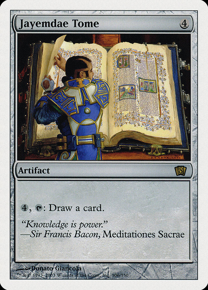 Jayemdae Tome [Eighth Edition] Magic: The Gathering
