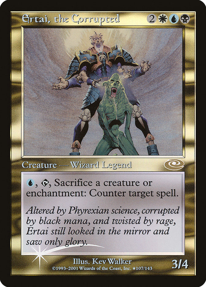 Ertai, the Corrupted (Kev Walker) [Planeshift] Magic: The Gathering