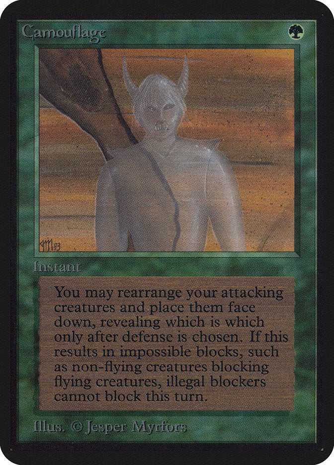 Camouflage [Alpha Edition] Magic: The Gathering