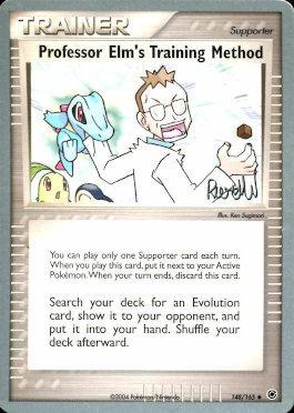 Professor Elm's Training Method (148/165) (Rocky Beach - Reed Weichler) [World Championships 2004] Pokémon