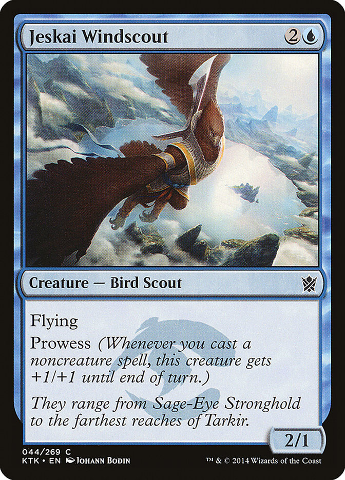 Jeskai Windscout [Khans of Tarkir] Magic: The Gathering