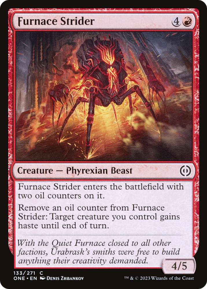 Furnace Strider [Phyrexia: All Will Be One] Magic: The Gathering