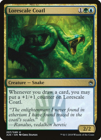 Lorescale Coatl [Masters 25] Magic: The Gathering