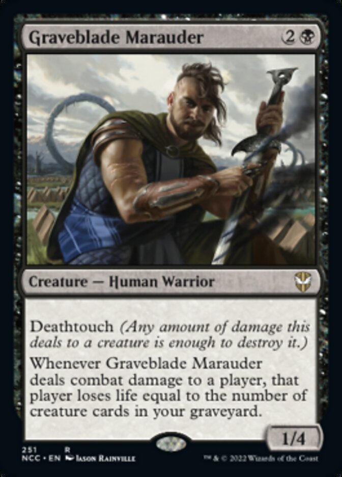 Graveblade Marauder [Streets of New Capenna Commander] Magic: The Gathering