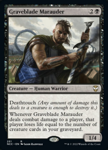 Graveblade Marauder [Streets of New Capenna Commander] Magic: The Gathering