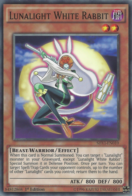 Lunalight White Rabbit [SHVI-EN010] Common Yu-Gi-Oh!