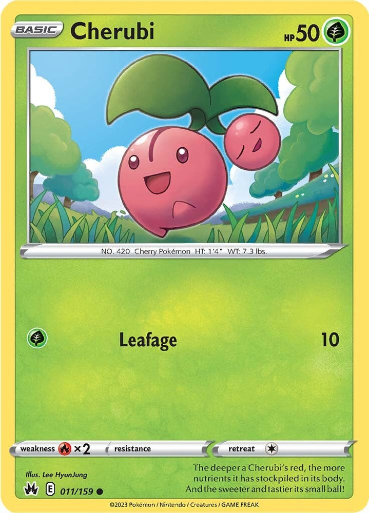 Cherubi (011/159) [Sword & Shield: Crown Zenith] Pokémon