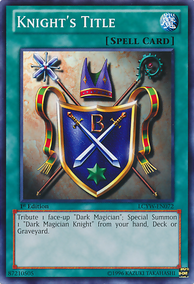 Knight's Title [LCYW-EN072] Common Yu-Gi-Oh!