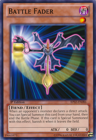 Battle Fader [BP02-EN086] Common Yu-Gi-Oh!