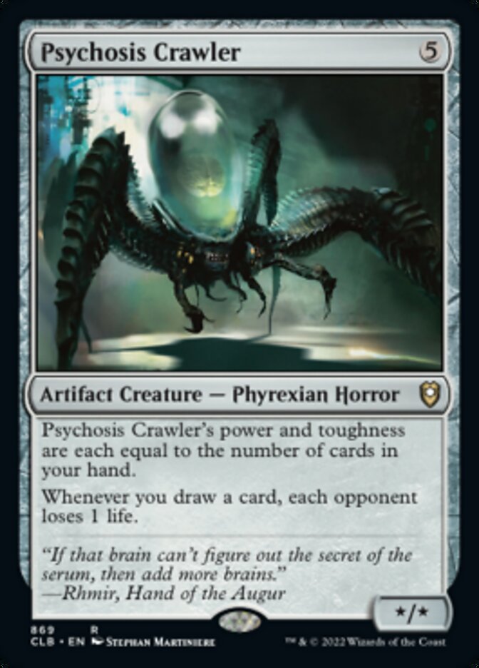Psychosis Crawler [Commander Legends: Battle for Baldur's Gate] Magic: The Gathering