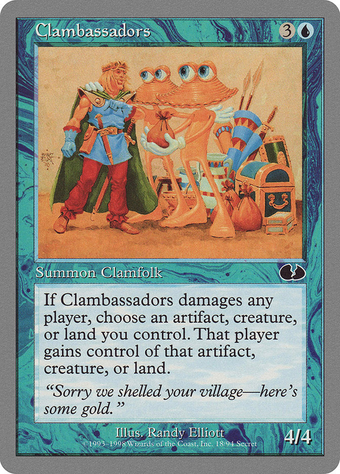 Clambassadors [Unglued] Magic: The Gathering