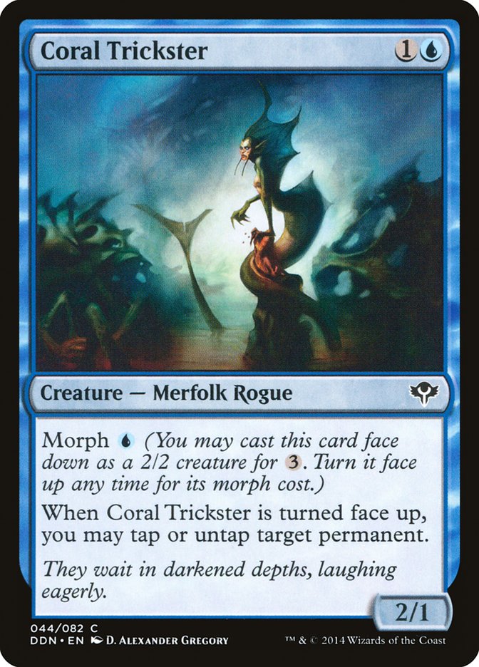 Coral Trickster [Duel Decks: Speed vs. Cunning] Magic: The Gathering