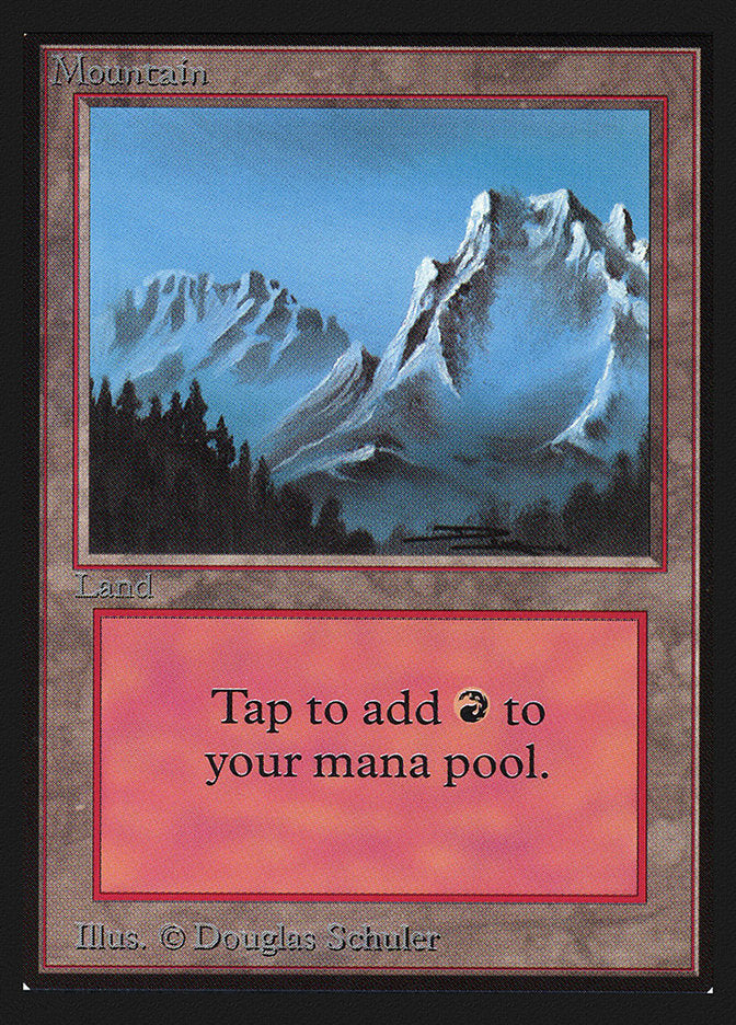 Mountain (298) [International Collectors' Edition] Magic: The Gathering