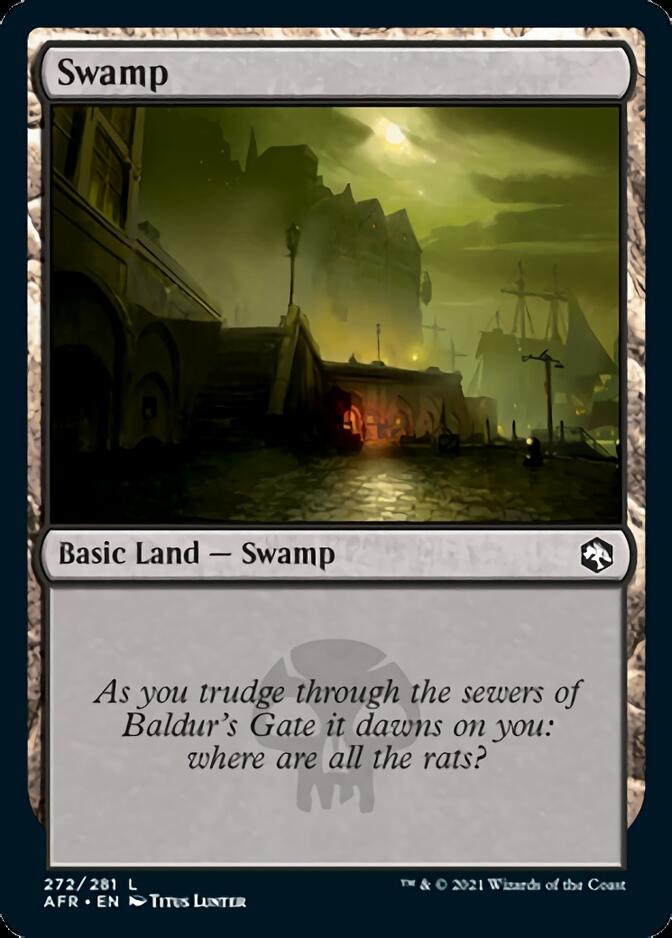 Swamp (272) [Dungeons & Dragons: Adventures in the Forgotten Realms] Magic: The Gathering