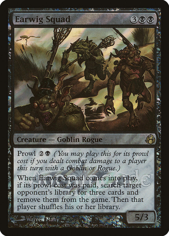 Earwig Squad (Launch) [Morningtide Promos] Magic: The Gathering