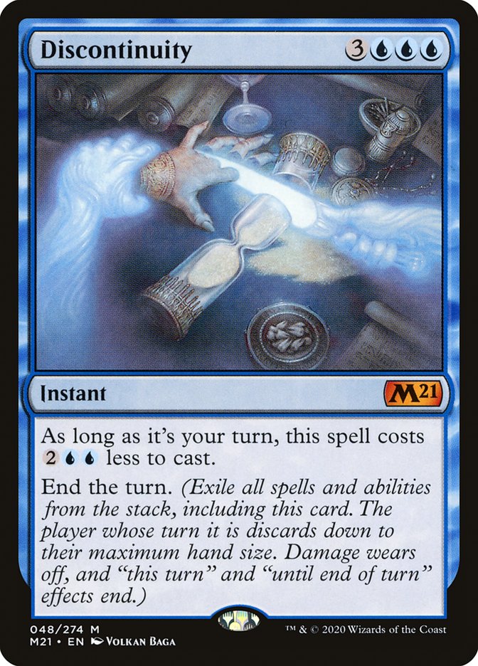 Discontinuity [Core Set 2021] Magic: The Gathering