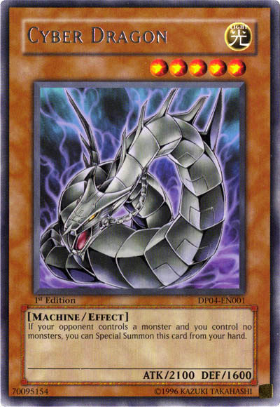 Cyber Dragon [DP04-EN001] Rare Yu-Gi-Oh!