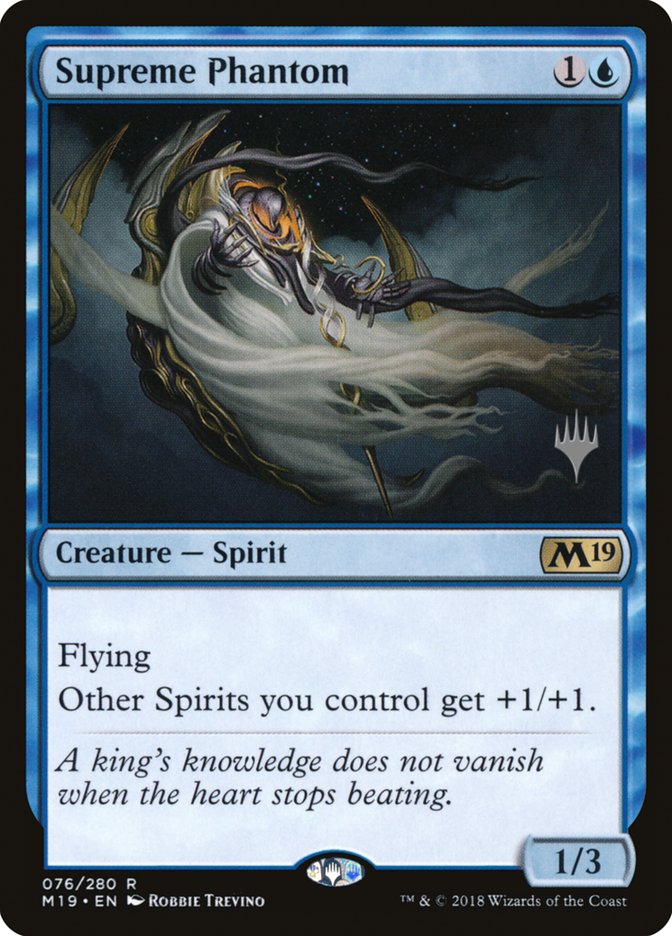 Supreme Phantom (Promo Pack) [Core Set 2019 Promos] Magic: The Gathering