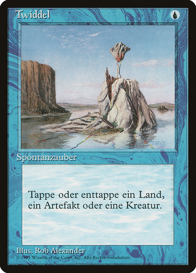 Twiddle (German) - "Twiddel" [Renaissance] Magic: The Gathering