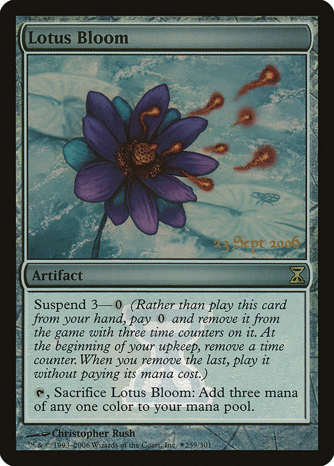 Lotus Bloom [Time Spiral Promos] Magic: The Gathering