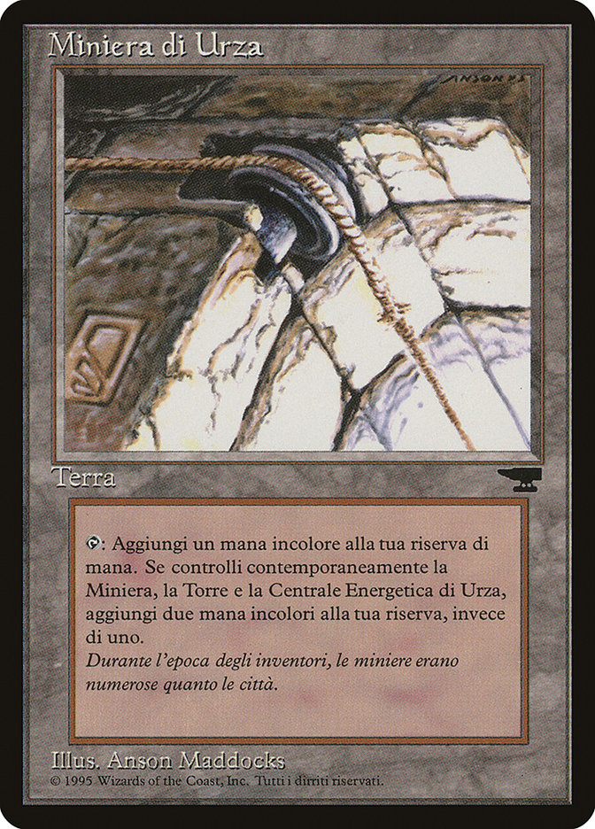 Urza's Mine (Tower) (Italian) - "Miniera di Urza" [Rinascimento] Magic: The Gathering