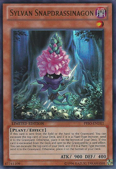 Sylvan Snapdrassinagon [PRIO-ENDE1] Ultra Rare Yu-Gi-Oh!