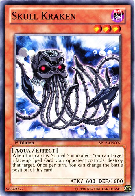 Skull Kraken [SP13-EN007] Common Yu-Gi-Oh!