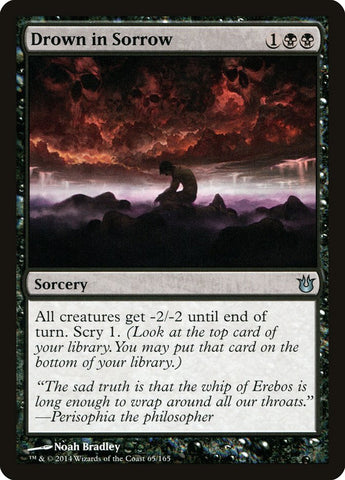 Drown in Sorrow [Born of the Gods] Magic: The Gathering