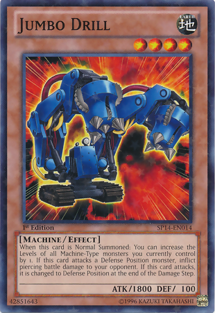 Jumbo Drill [SP14-EN014] Starfoil Rare Yu-Gi-Oh!