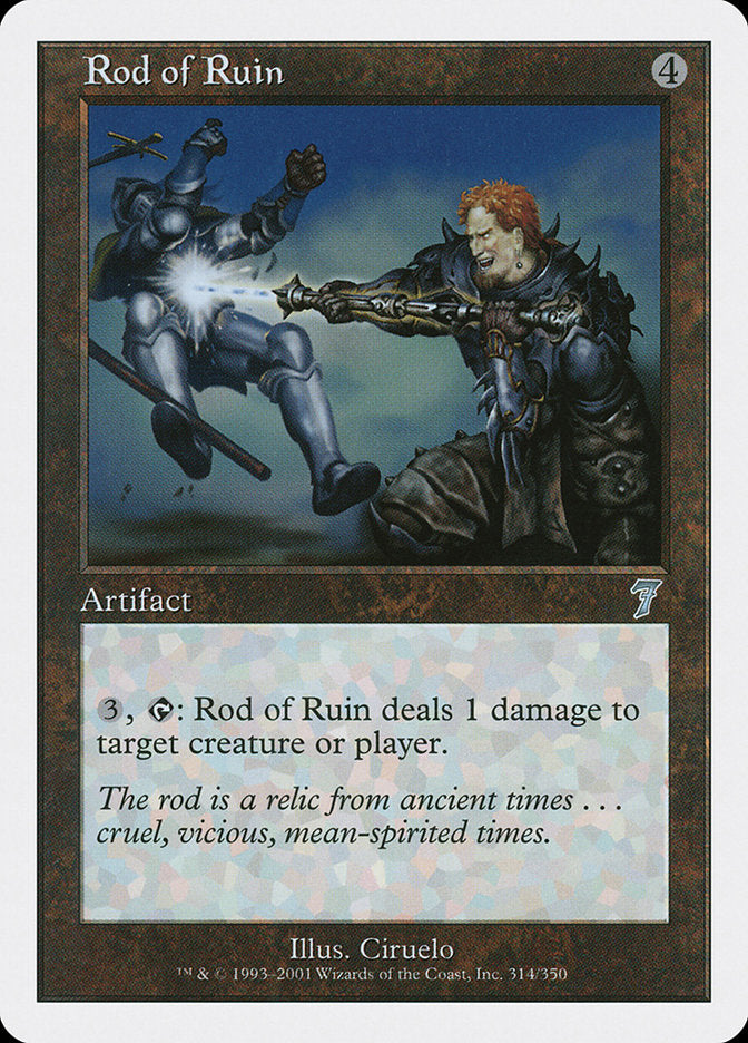 Rod of Ruin [Seventh Edition] Magic: The Gathering