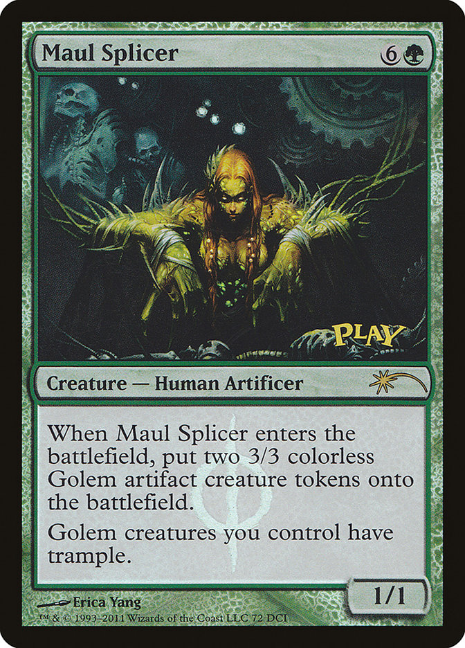 Maul Splicer [Wizards Play Network 2011] Magic: The Gathering