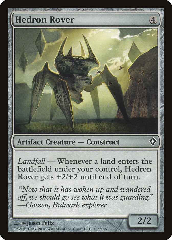 Hedron Rover [Worldwake] Magic: The Gathering