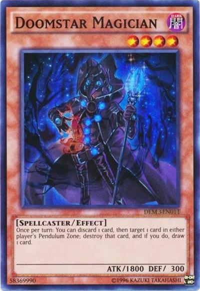 Doomstar Magician [DEM3-EN011] Common Yu-Gi-Oh!