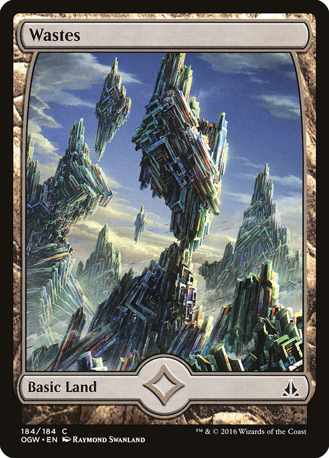 Wastes (184) (Full Art) [Oath of the Gatewatch] Magic: The Gathering