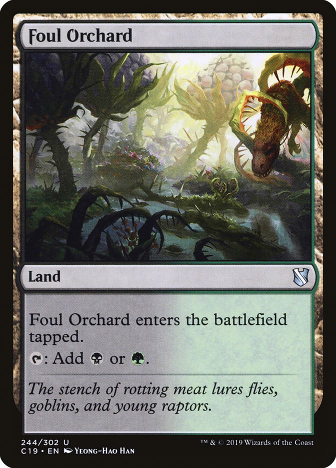 Foul Orchard [Commander 2019] Magic: The Gathering