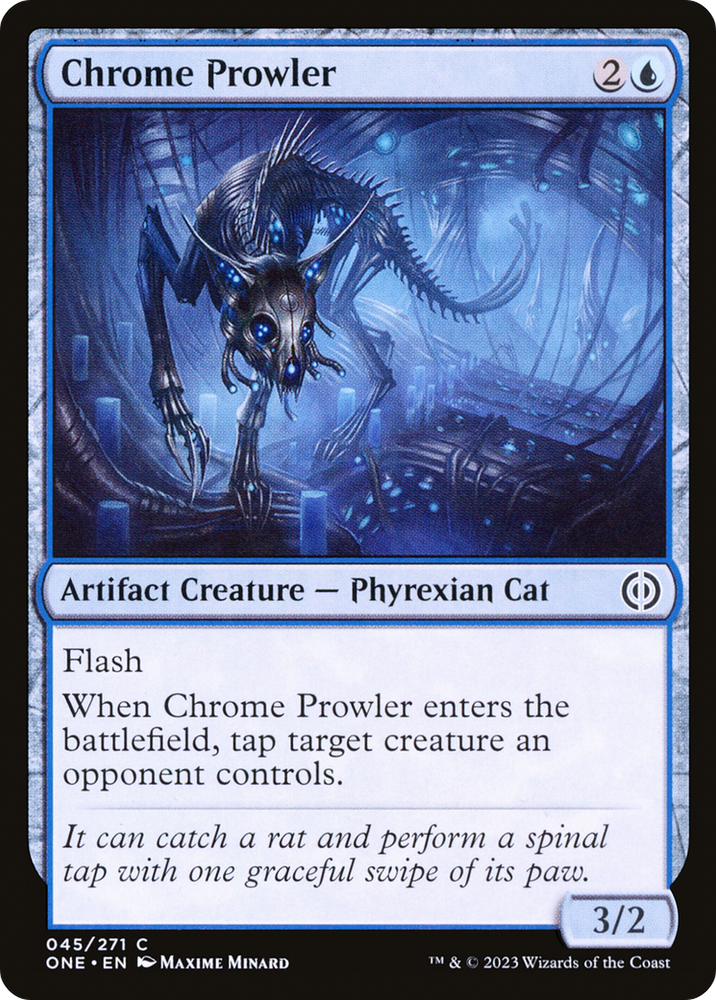 Chrome Prowler [Phyrexia: All Will Be One] Magic: The Gathering