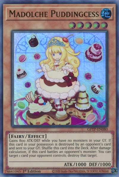 Madolche Puddingcess [GFTP-EN080] Ultra Rare Yu-Gi-Oh!