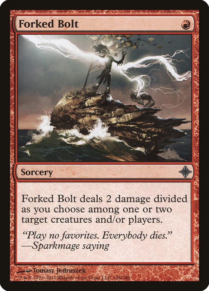 Forked Bolt [Rise of the Eldrazi] Magic: The Gathering