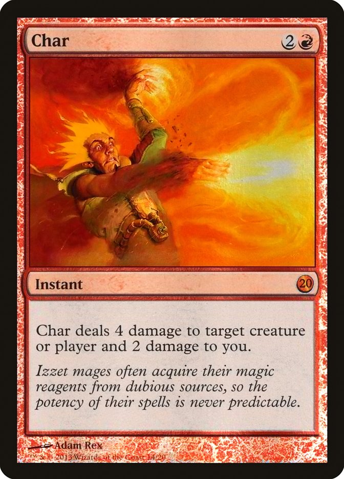 Char [From the Vault: Twenty] Magic: The Gathering