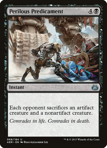 Perilous Predicament [Aether Revolt] Magic: The Gathering