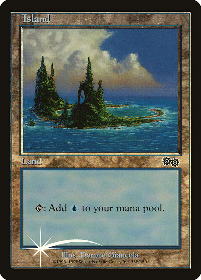 Island (3) [Arena League 1999] Magic: The Gathering