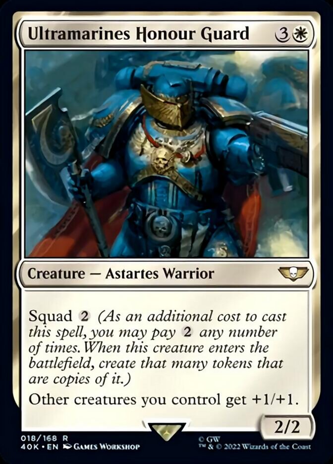 Ultramarines Honour Guard [Warhammer 40,000] Magic: The Gathering