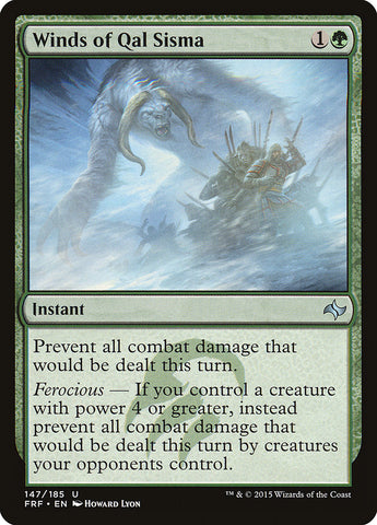 Winds of Qal Sisma [Fate Reforged] Magic: The Gathering